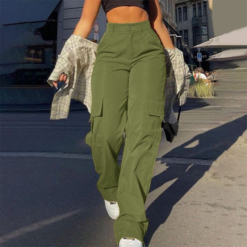 Pantalons cargo amincissants élégants pour femme