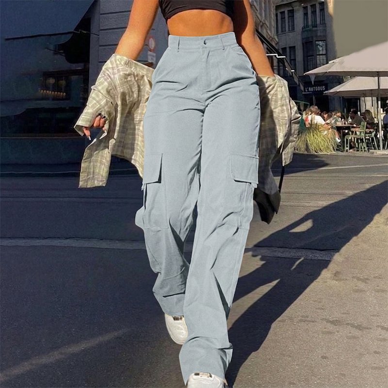 Pantalons cargo amincissants élégants pour femme