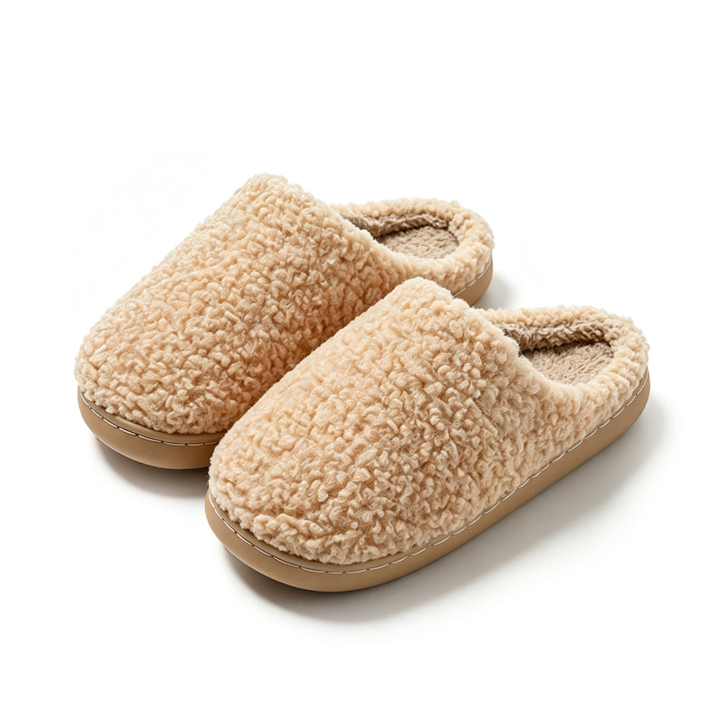 Chaussons d'hiver confortables pour hommes et femmes