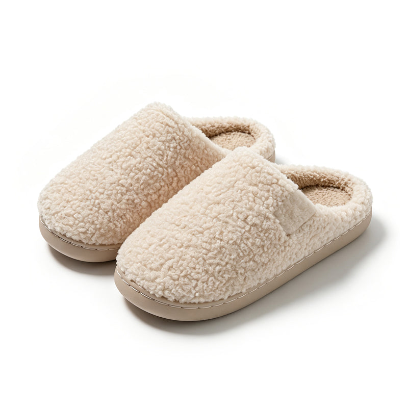 Chaussons d'hiver confortables pour hommes et femmes