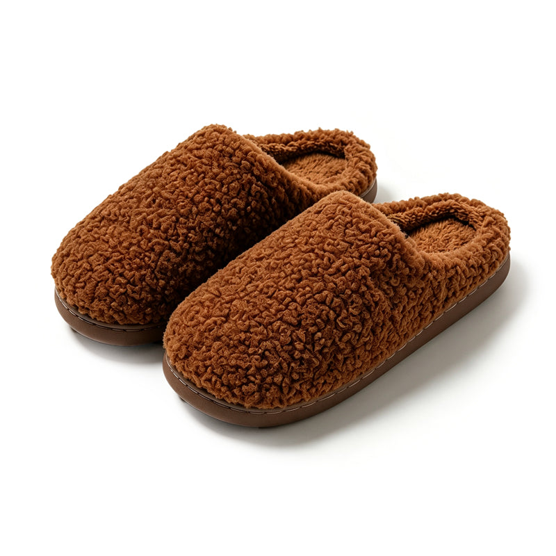 Chaussons d'hiver confortables pour hommes et femmes