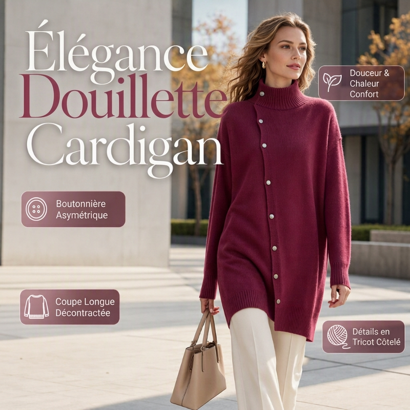 Cardigan femme confortable et élégant