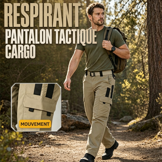 Pantalon cargo multi-poches outdoor pour homme