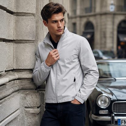 Veste imperméable et coupe-vent polyvalente pour homme
