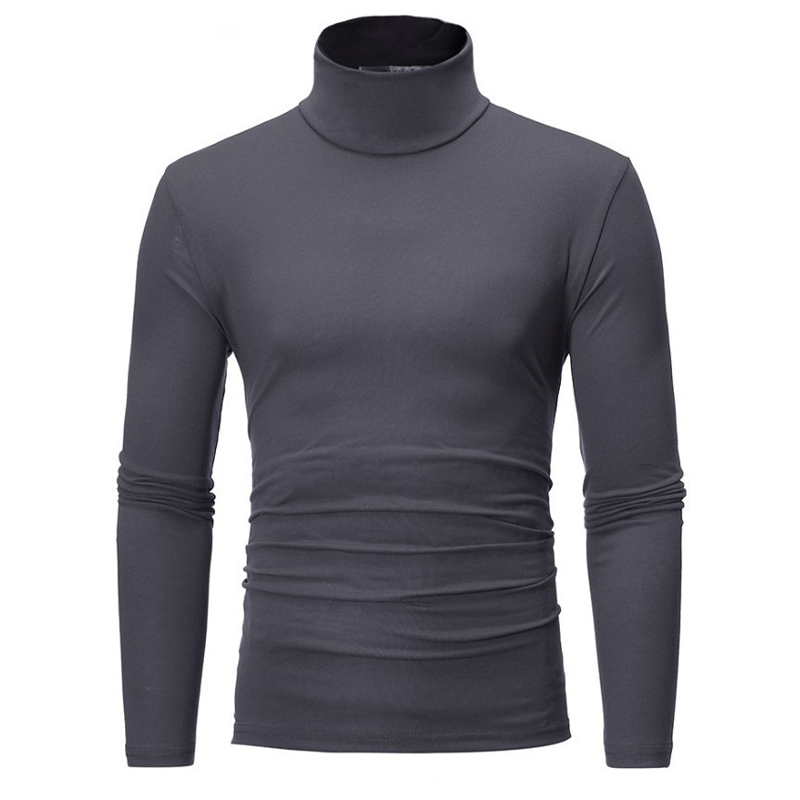 Haut col roulé factice ajusté pour homme