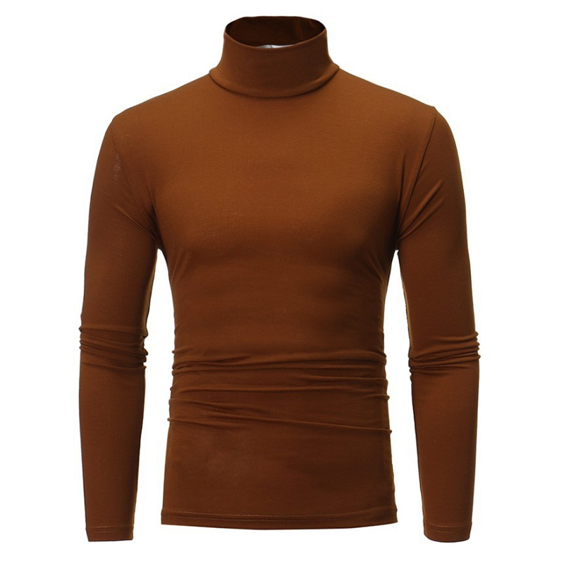 Haut col roulé factice ajusté pour homme
