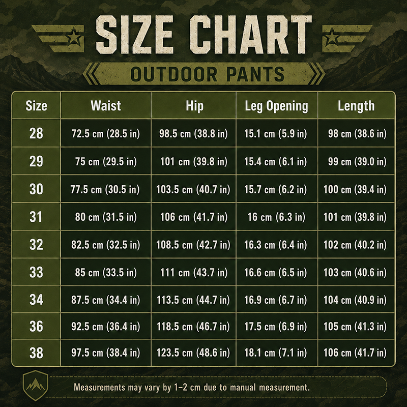 📢📢 50 % DE RÉDUCTION !! ⏰ Pantalon cargo droit d'extérieur pour homme