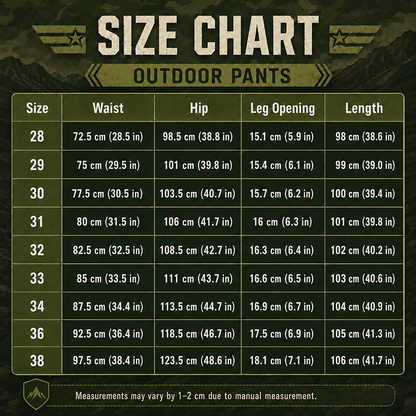 📢📢 50 % DE RÉDUCTION !! ⏰ Pantalon cargo droit d'extérieur pour homme