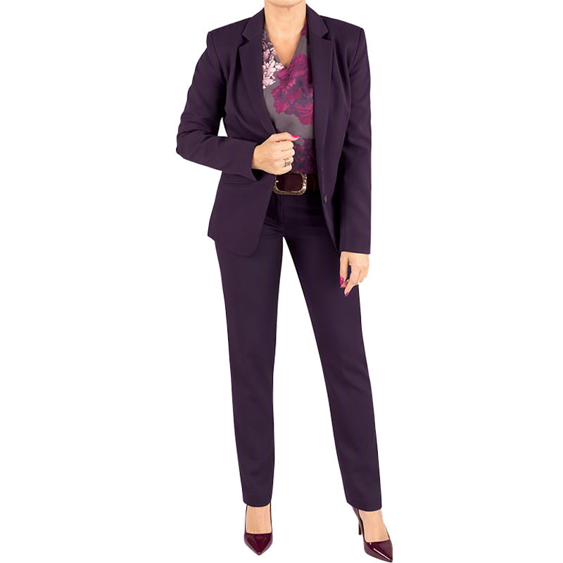 Ensemble de tailleur de bureau élégant 3 pièces pour femme