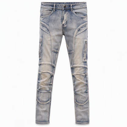 Jean stretch décontracté et confortable pour homme