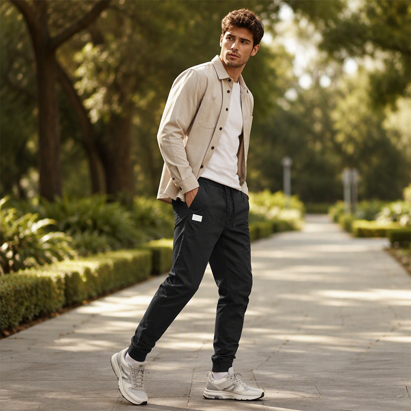 Hot Sale 50% OFF  🔥  Pantalon à cordon Slim Fit Casual pour hommes