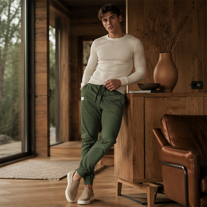 Hot Sale 50% OFF  🔥  Pantalon à cordon Slim Fit Casual pour hommes