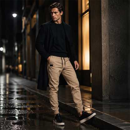 Hot Sale 50% OFF  🔥  Pantalon à cordon Slim Fit Casual pour hommes