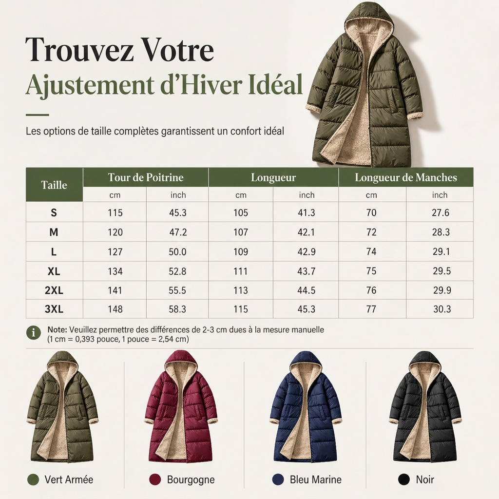Manteau matelassé à capuche réversible et coupe ajustée