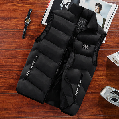 🔥 -50 % | 🧥 Gilet Matelassé Homme – Chaleur Sans Encombrement & Col Montant
