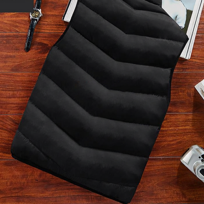 🔥 -50 % | 🧥 Gilet Matelassé Homme – Chaleur Sans Encombrement & Col Montant