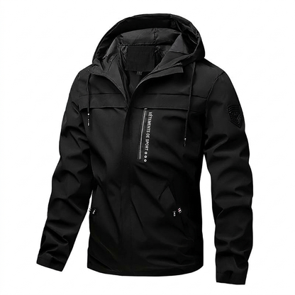 Veste à capuche adaptée à toutes les conditions météorologiques