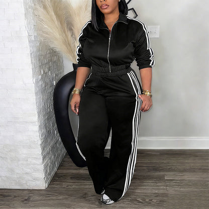 Survêtement de sport chic - Ensemble veste à manches longues et pantalon