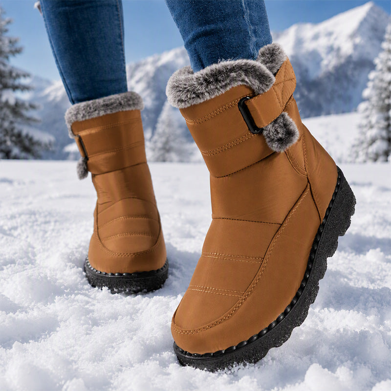 Bottes de neige d'hiver chaudes antidérapantes pour femmes
