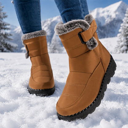 Bottes de neige d'hiver chaudes antidérapantes pour femmes