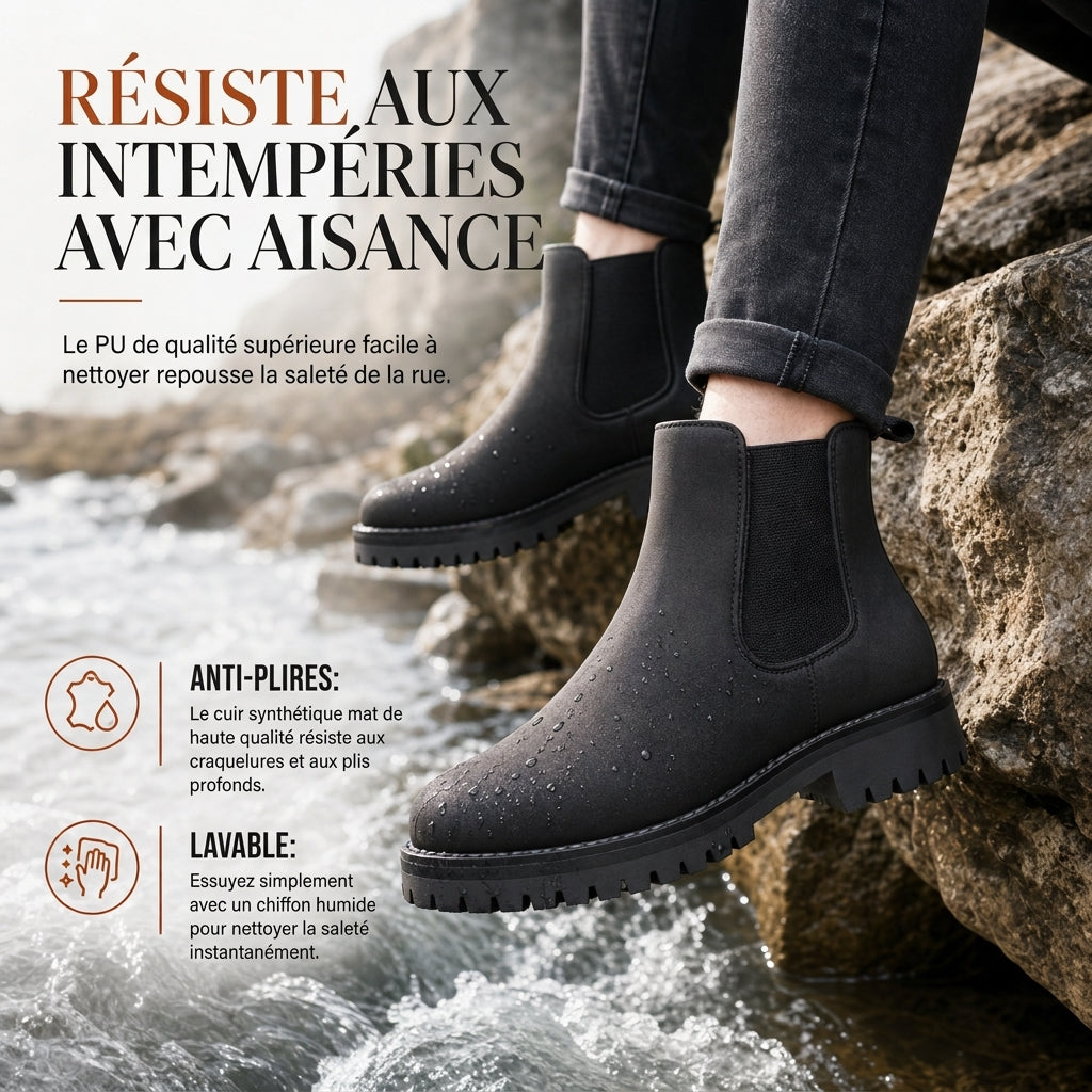 Bottines confortables décontractées pour femmes