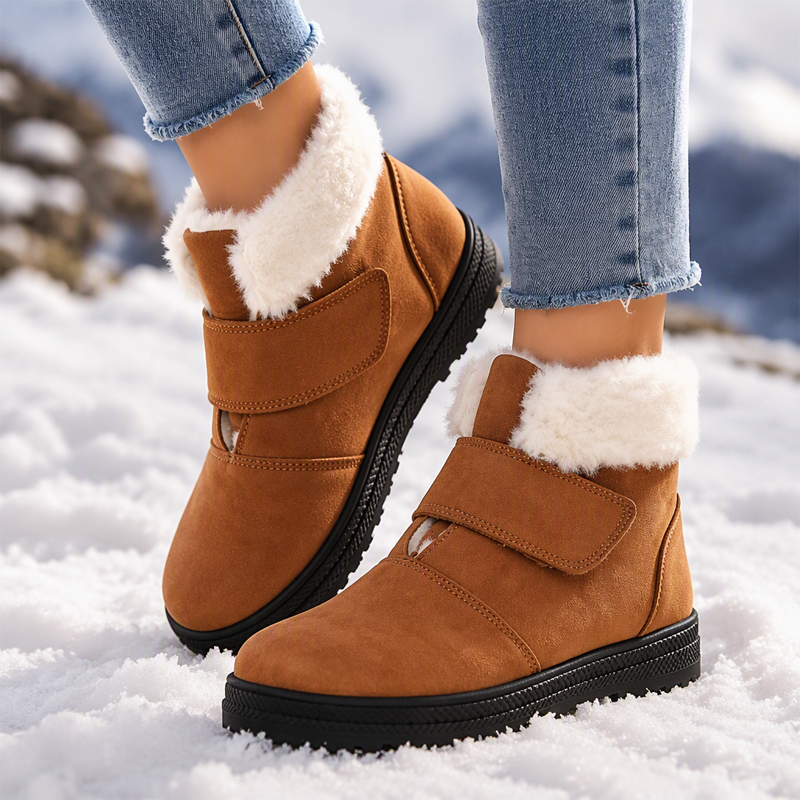 Bottes de neige d'hiver chaudes antidérapantes pour femmes