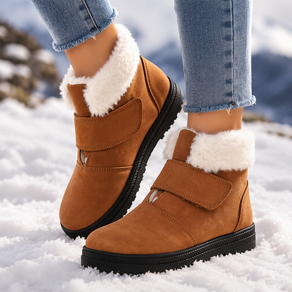 Bottes de neige d'hiver chaudes antidérapantes pour femmes