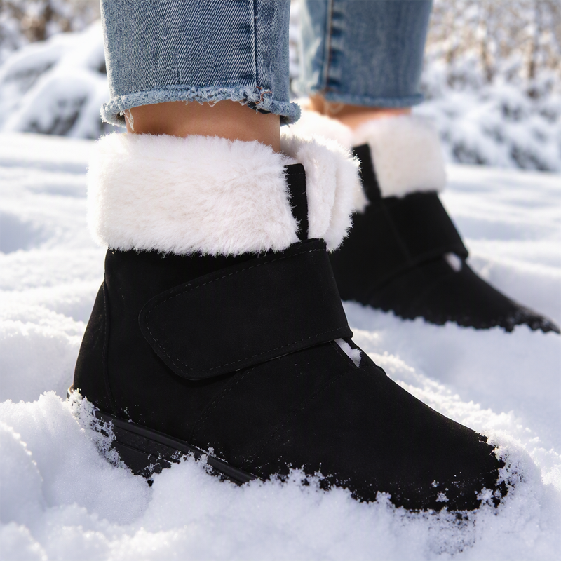 Bottes de neige d'hiver chaudes antidérapantes pour femmes
