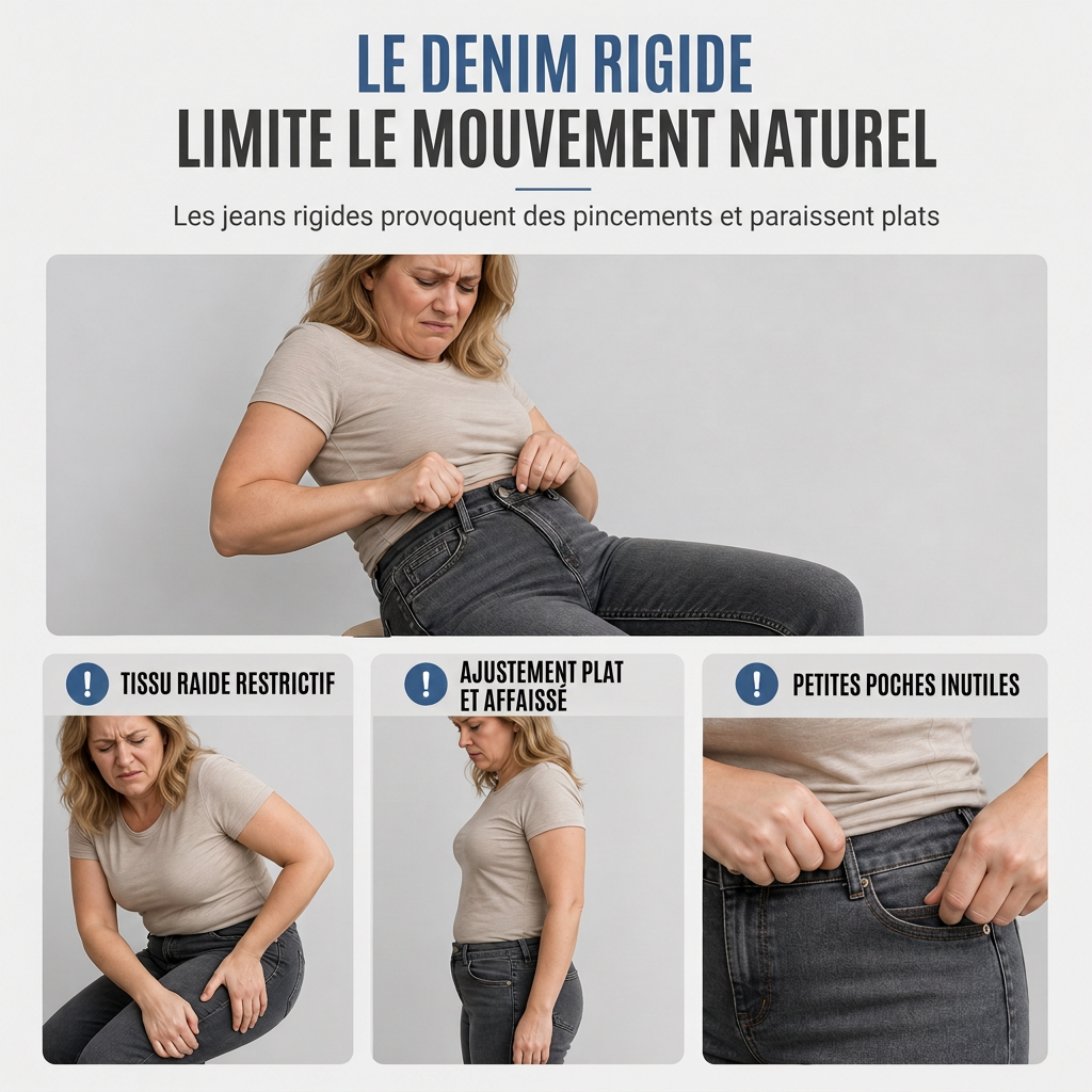 Jean cargo flare pour femme, taille haute, très extensible, coupe ajustée avec poches à rabat