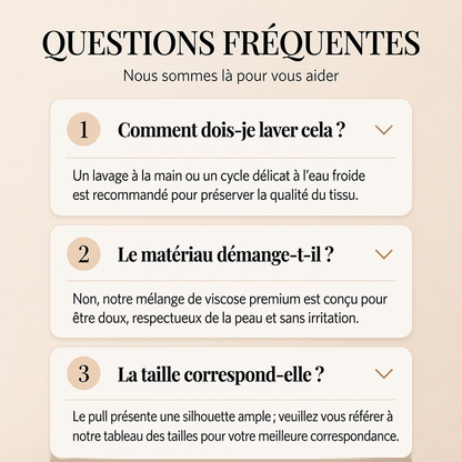 Haut en maille élégant pour femme à col V contrasté