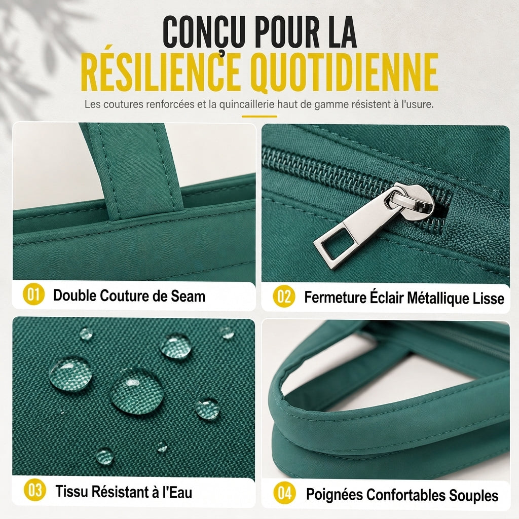 Sac fourre-tout décontracté en nylon à grande capacité