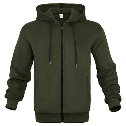 Veste à capuche pour homme à motif ananas et grille