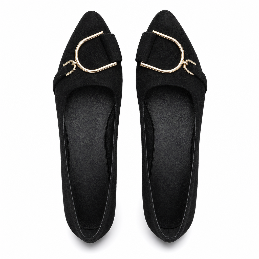 Chaussures plates décontractées à bout pointu pour femmes