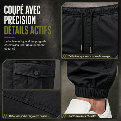 Pantalons cargo décontractés légers, joggings de randonnée en extérieur pour les sports d'automne et d'hiver, la course à pied et l'entraînement