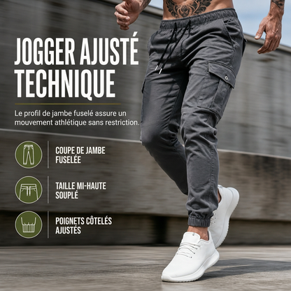Pantalons cargo décontractés légers, joggings de randonnée en extérieur pour les sports d'automne et d'hiver, la course à pied et l'entraînement