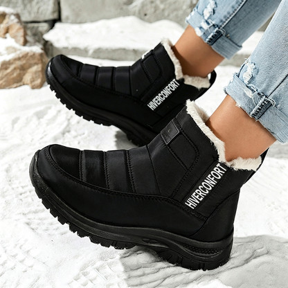 Bottes de neige imperméables et antidérapantes pour femme