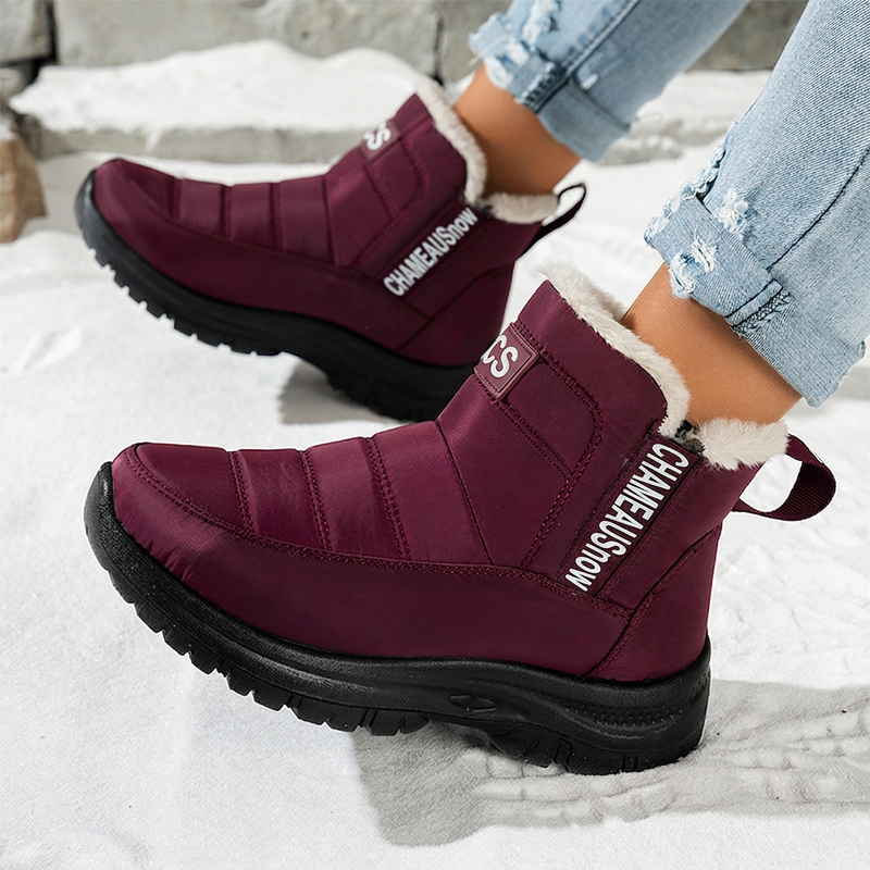 Bottes de neige imperméables et antidérapantes pour femme