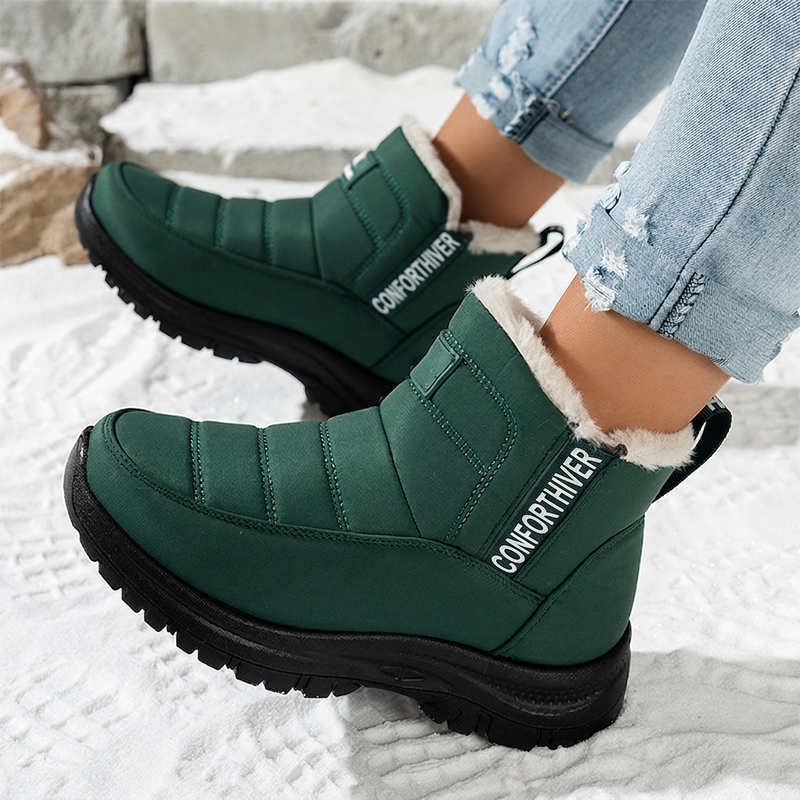 Bottes de neige imperméables et antidérapantes pour femme