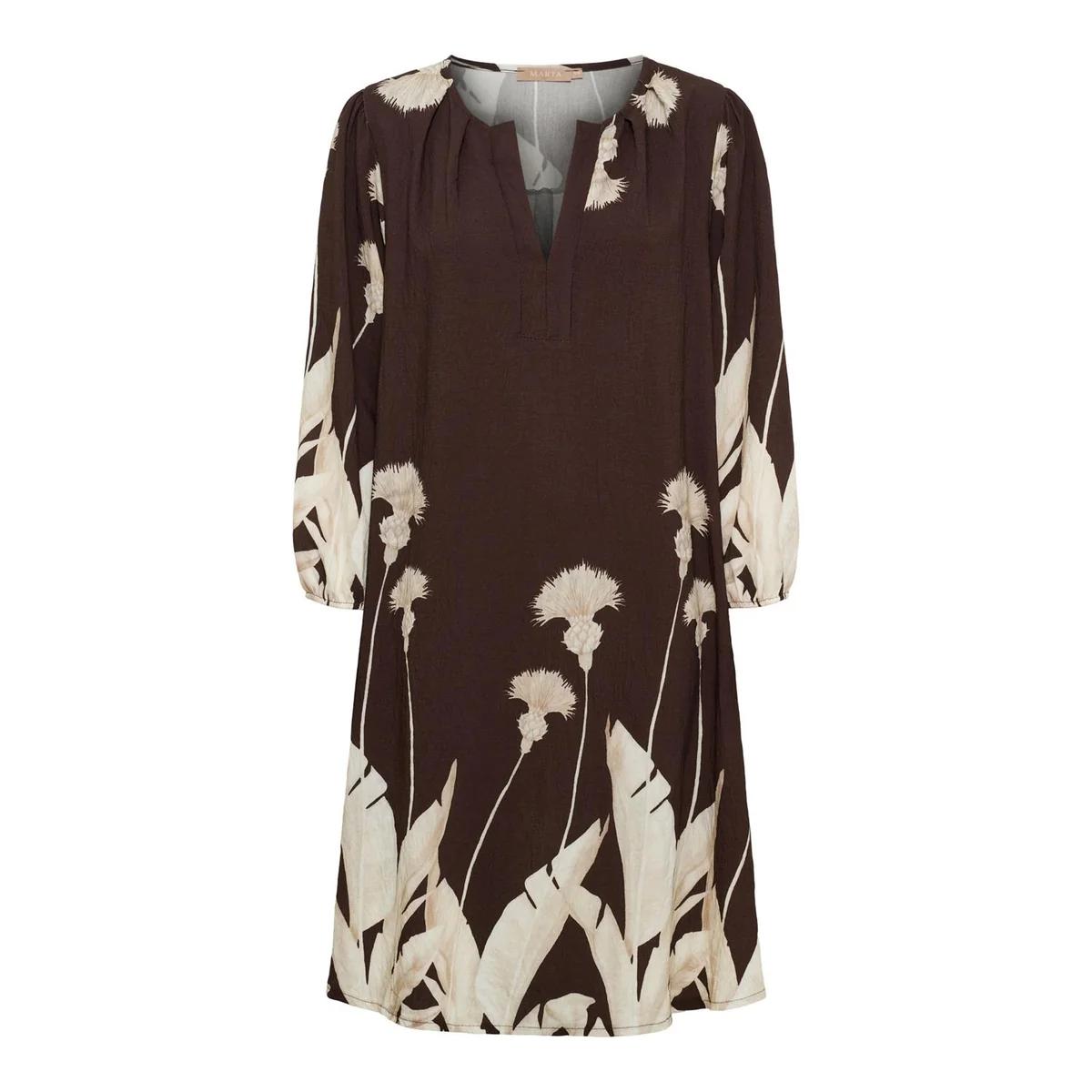 Robe pour femme disponible en marron et vert, tailles S à 5XL