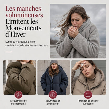 Gilet matelassé à capuche mi-long décontracté pour femme