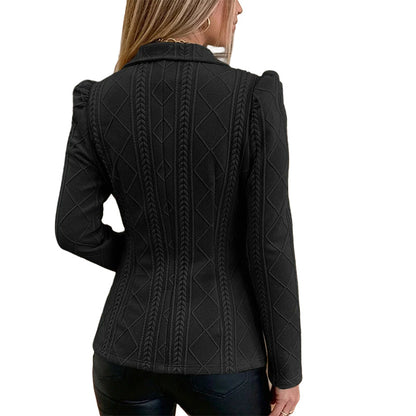 Blazer chic ajusté pour femme