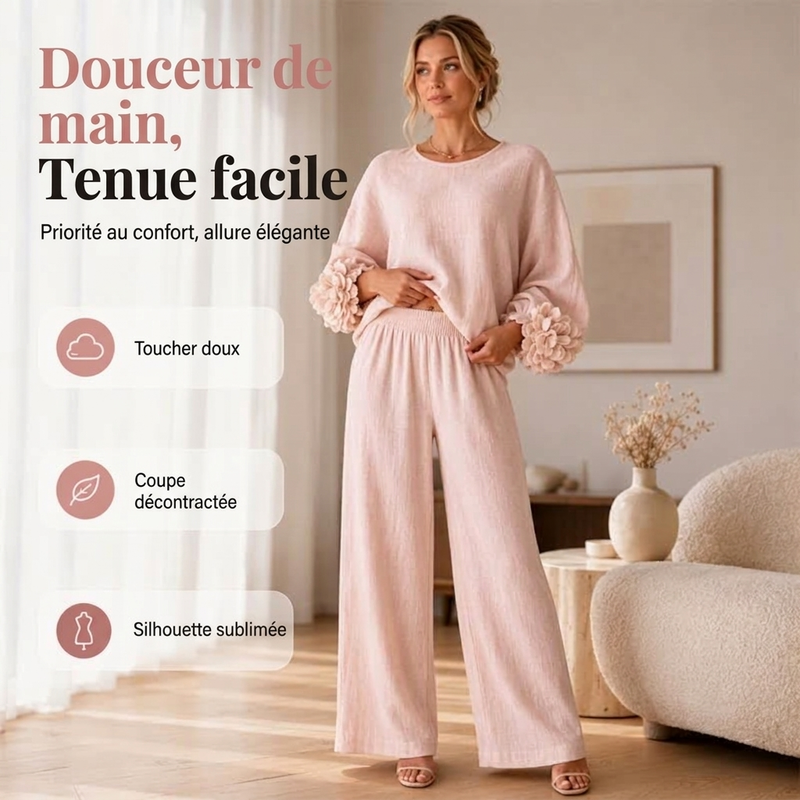 Ensemble pour femme à l'élégance décontractée