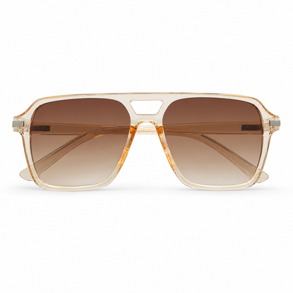 Lunettes de soleil à monture carrée style vintage rétro
