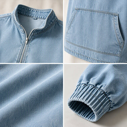 Veste en jean décontractée pour femme