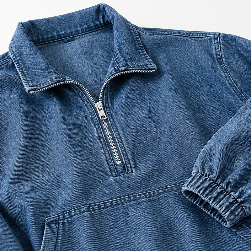 Veste en jean décontractée pour femme