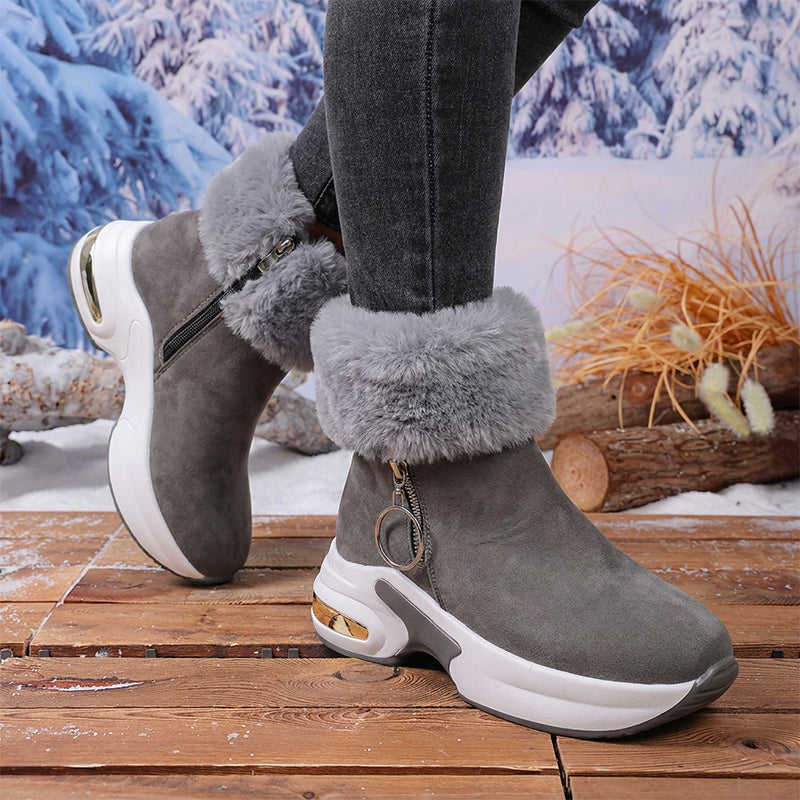 Bottes de neige antidérapantes et chaudes pour femme, pour l'hiver