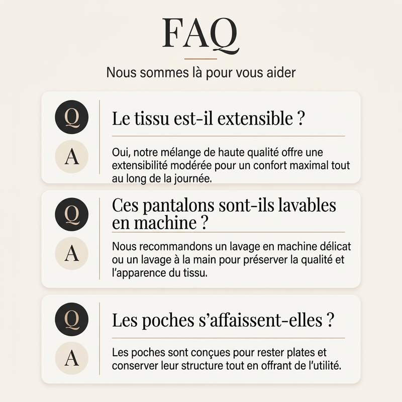 Pantalon taille haute à jambes larges pour femme