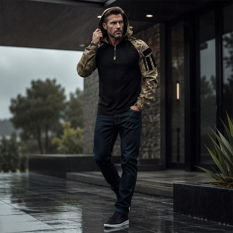 Veste tactique respirante pour homme, adaptée aux activités extérieures