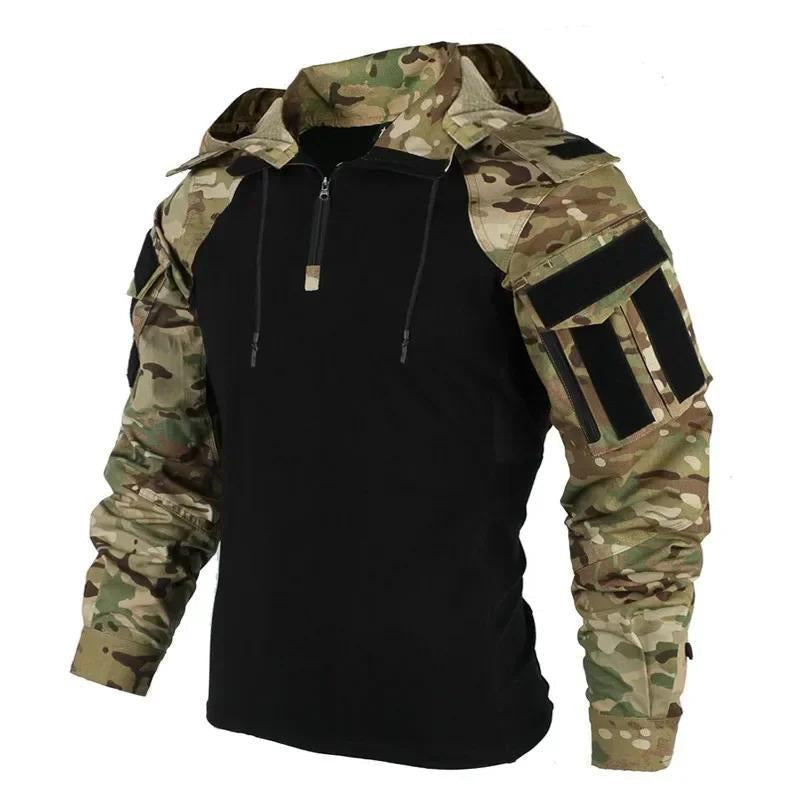 Veste tactique respirante pour homme, adaptée aux activités extérieures