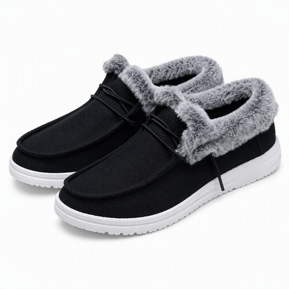 Chaussures d'hiver décontractées à enfiler pour femmes